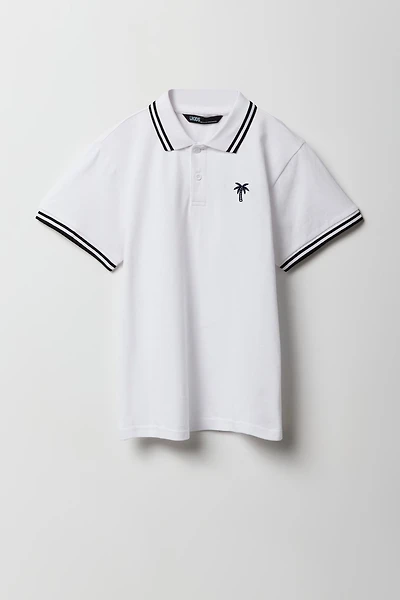 Polo à broderie pour garçons
