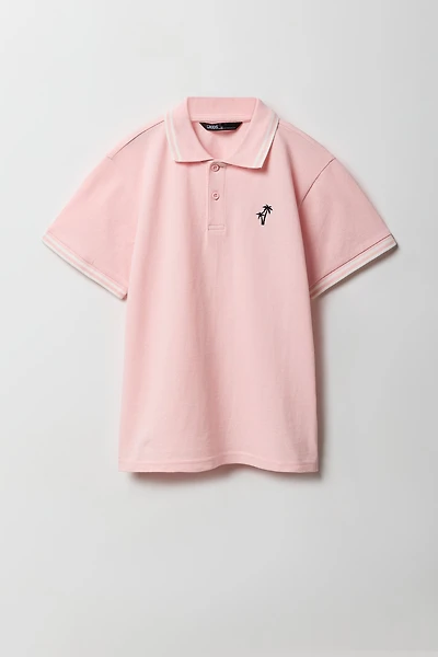 Boys Embroidered Polo