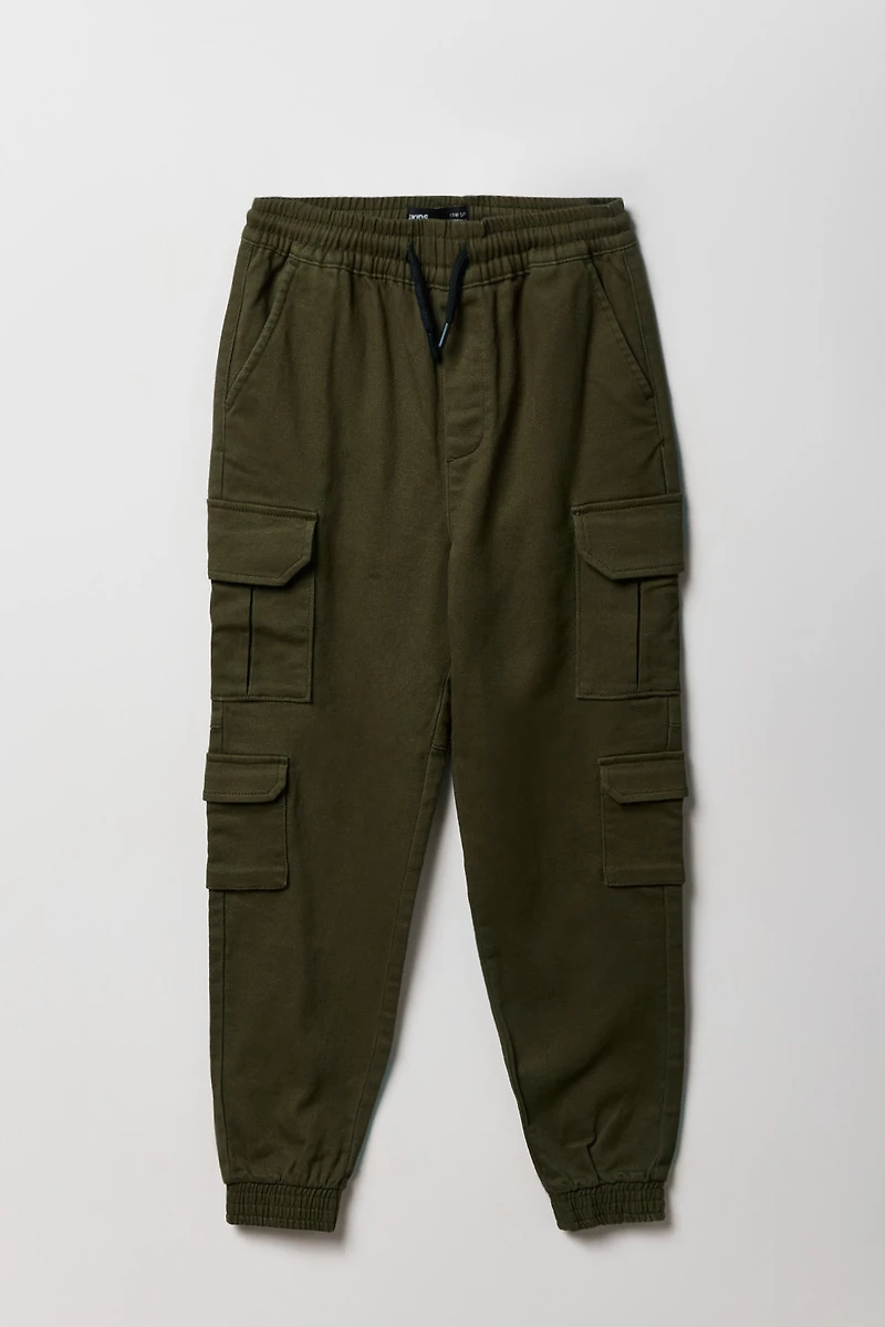 Boys Multi Pocket Cargo Jogger