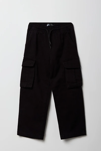 Boys Drawstring Cargo Pant