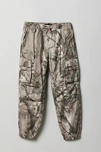 Jogger cargo en popeline pour garçon