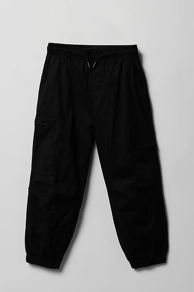 Boys Poplin Cargo Jogger