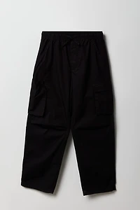 Jogger cargo à jambe droite pour garçon
