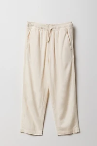 Pantalon en lin à jambe droite pour garçon