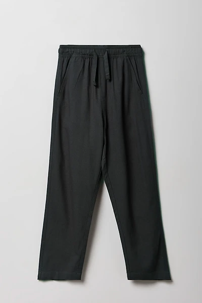 Boys Linen-Blend Relaxed Pant