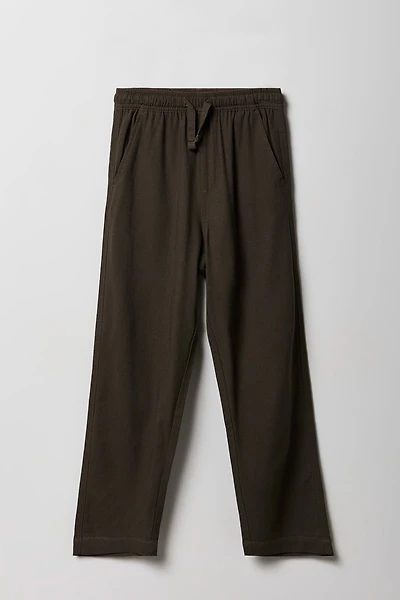 Boys Linen Relaxed Pant