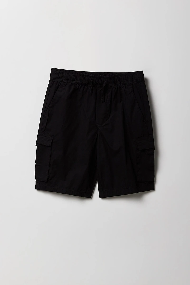Short cargo long pour garçon