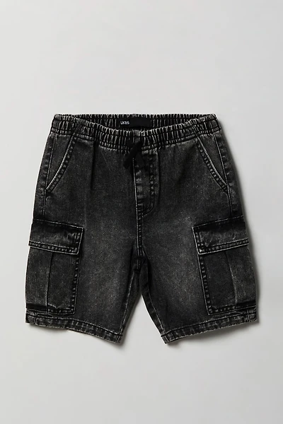 Boys Cargo Denim Short