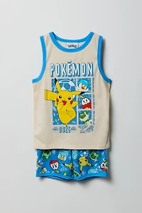 Kids Pokémon Tank & Short Pajama Set
