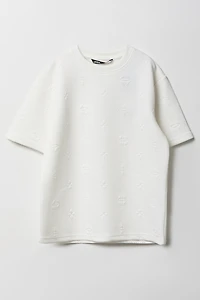Boys Status Jaquard Knit T-Shirt