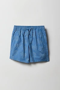 Boys Tropical Print Short