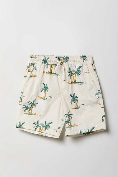 Short imprimé en popeline pour garçon