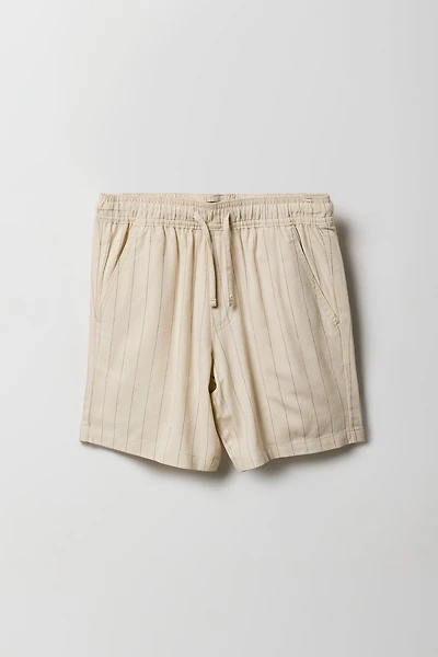 Short en mélange de lin pour garçons