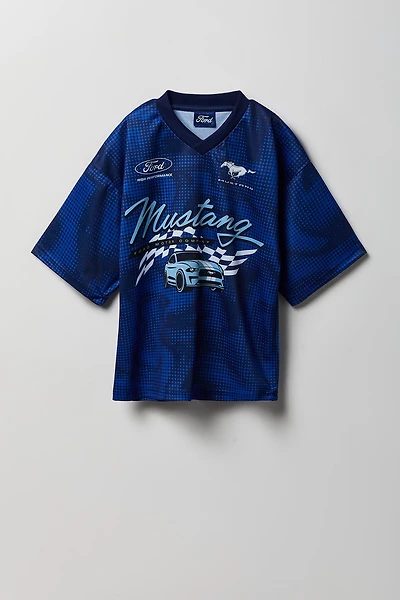 Jersey en filet à imprimé Ford pour garçon