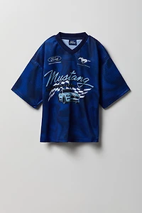 Jersey en filet à imprimé Ford pour garçon