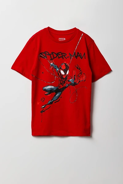 Kids Spider-Man Graphic T-Shirt