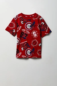 Kids Spider-Man Print T-Shirt