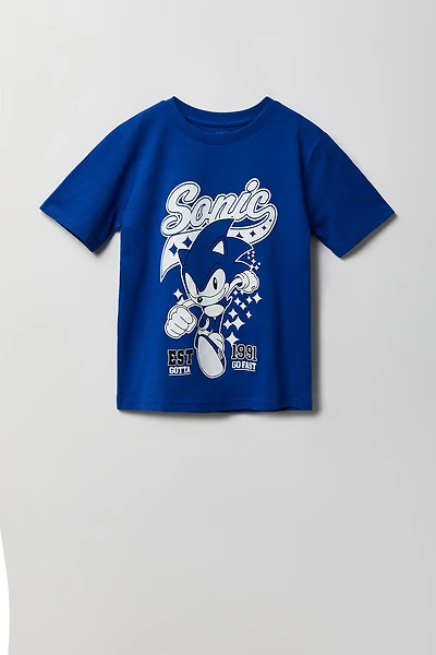 Kids Sonic Graphic T-Shirt