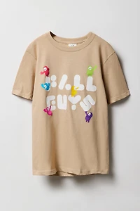 T-shirt à imprimé Fall Guys pour enfants
