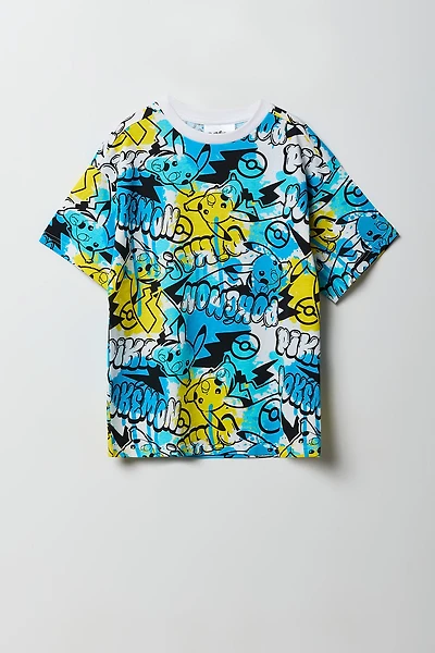 T-shirt à imprimé Pokémon pour enfant