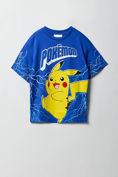 T-shirt à imprimé Pokémon pour enfant