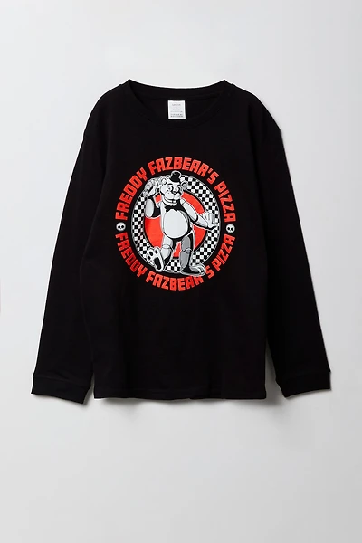 Kids Five Nights at Freddy's Graphic Long Sleeve Top