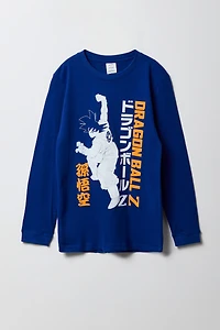 Kids Dragon Ball Z Graphic Long Sleeve Top