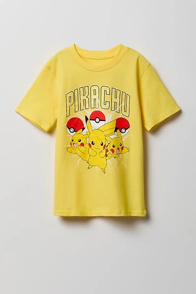Kids Pikachu Graphic T-Shirt
