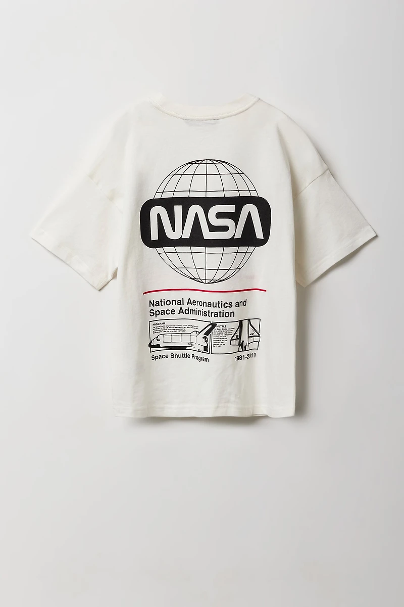 T-shirt à imprimé NASA pour enfant