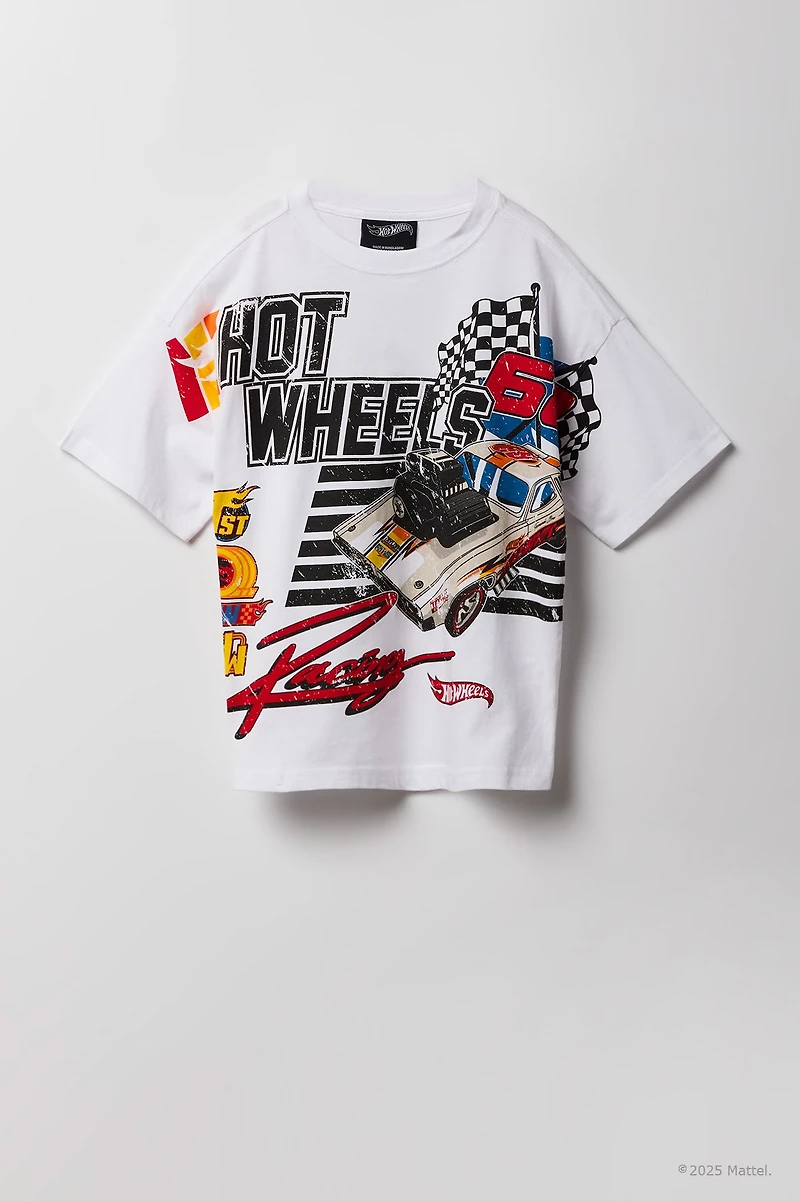 T-shirt à imprimé Hot Wheels™ pour garçon