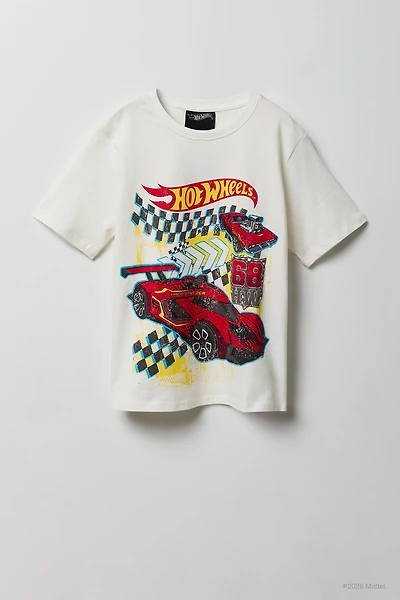 T-shirt à imprimé Hot Wheels™ pour enfant