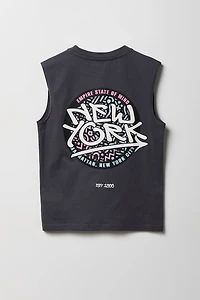 Boys NY Graphic Tank