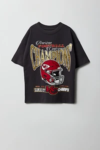 T-shirt à imprimé Kansas City Chiefs pour enfants
