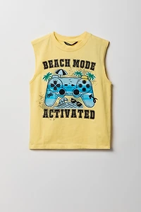 Boys Beach Mode Graphic Tank