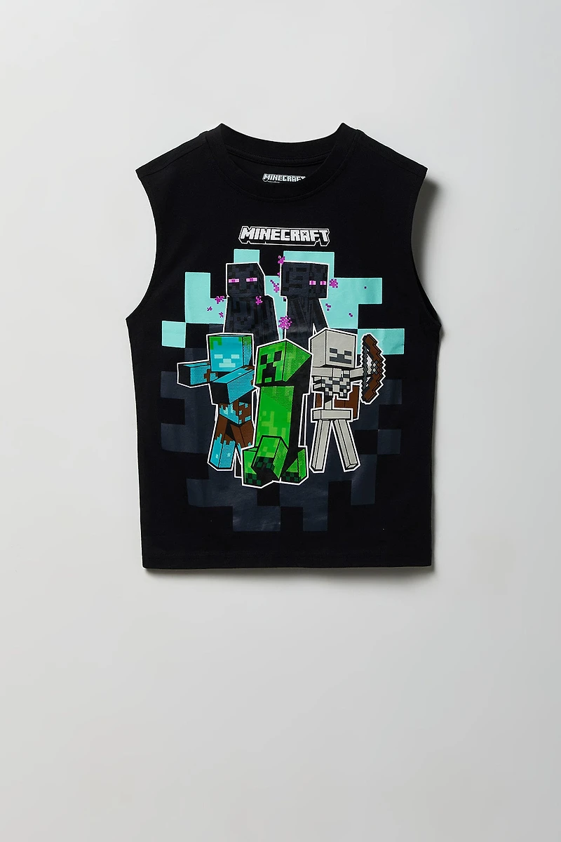 Boys Minecraft Graphic Tank