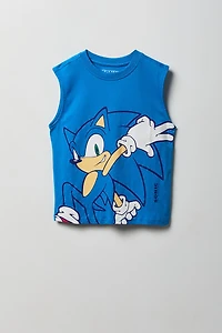 Boys Sonic Graphic Tank