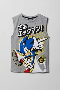 Boys Sonic Graphic Tank