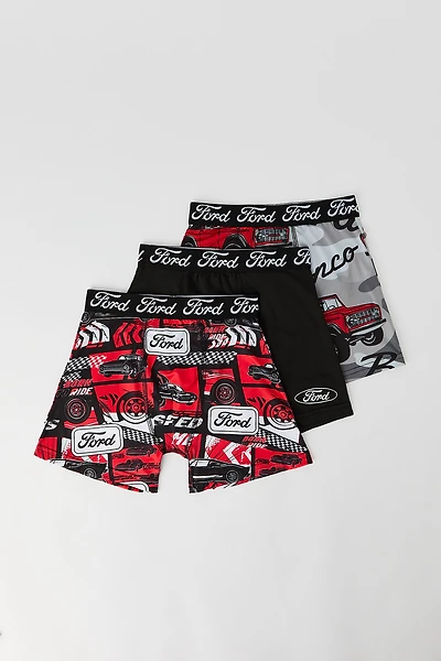 Ford Boys Printed Boxer Brief (3 Pack)