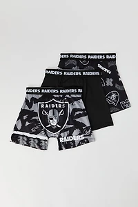 Caleçon à imprimé Las Vegas Raiders pour garçon (Paquet de 3)