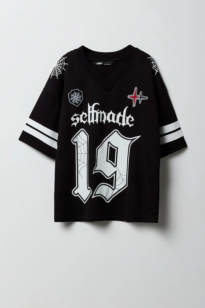 Boys Self Made Mesh Jersey