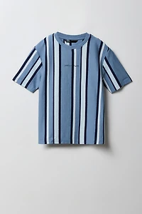 Boys Striped City Graphic T-Shirt
