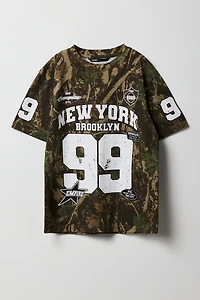 Boys Camo Graphic T-Shirt
