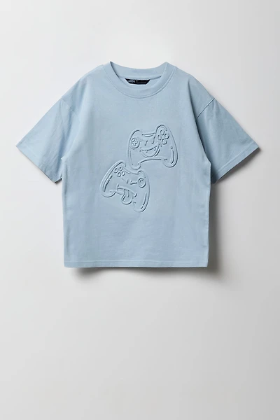 Boys Embossed T-Shirt
