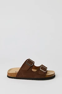 Sandales avec semelles en liège et boucle double pour garçon