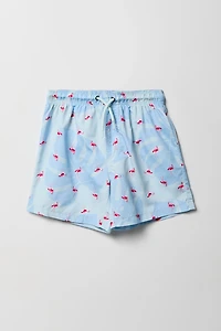 Boys Printed Swim Short