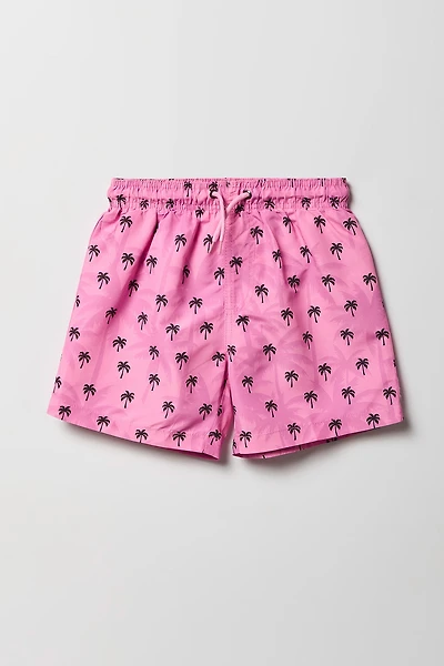 Boys Printed Swim Short
