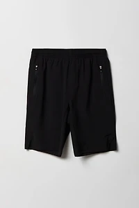 Boys Active Zipper Pocket Short