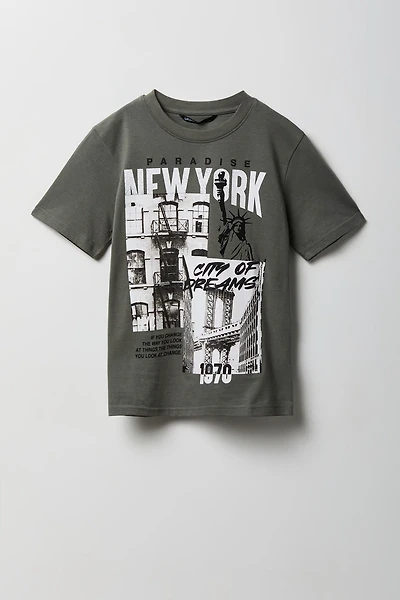 Boys City Graphic T-Shirt