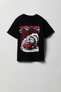 Boys Drift King Graphic T-Shirt