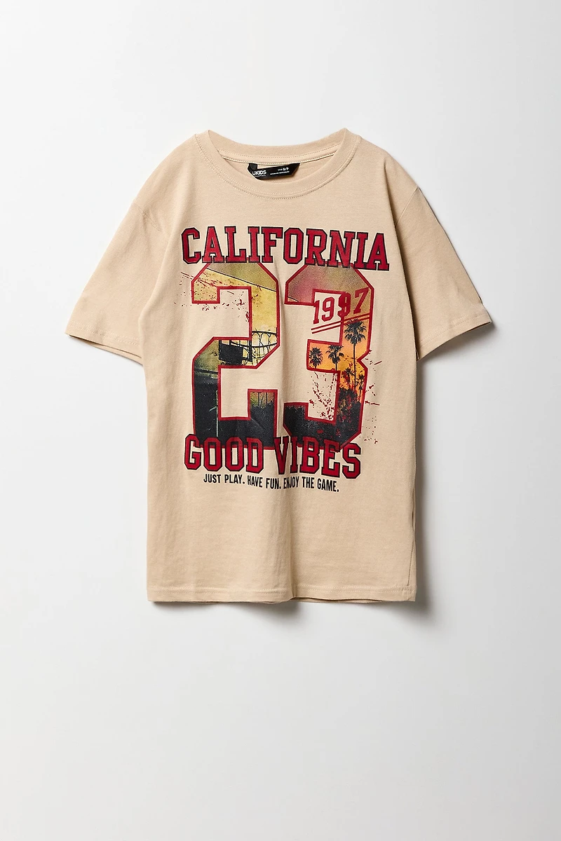 Boys California Basketball Graphic T-Shirt
